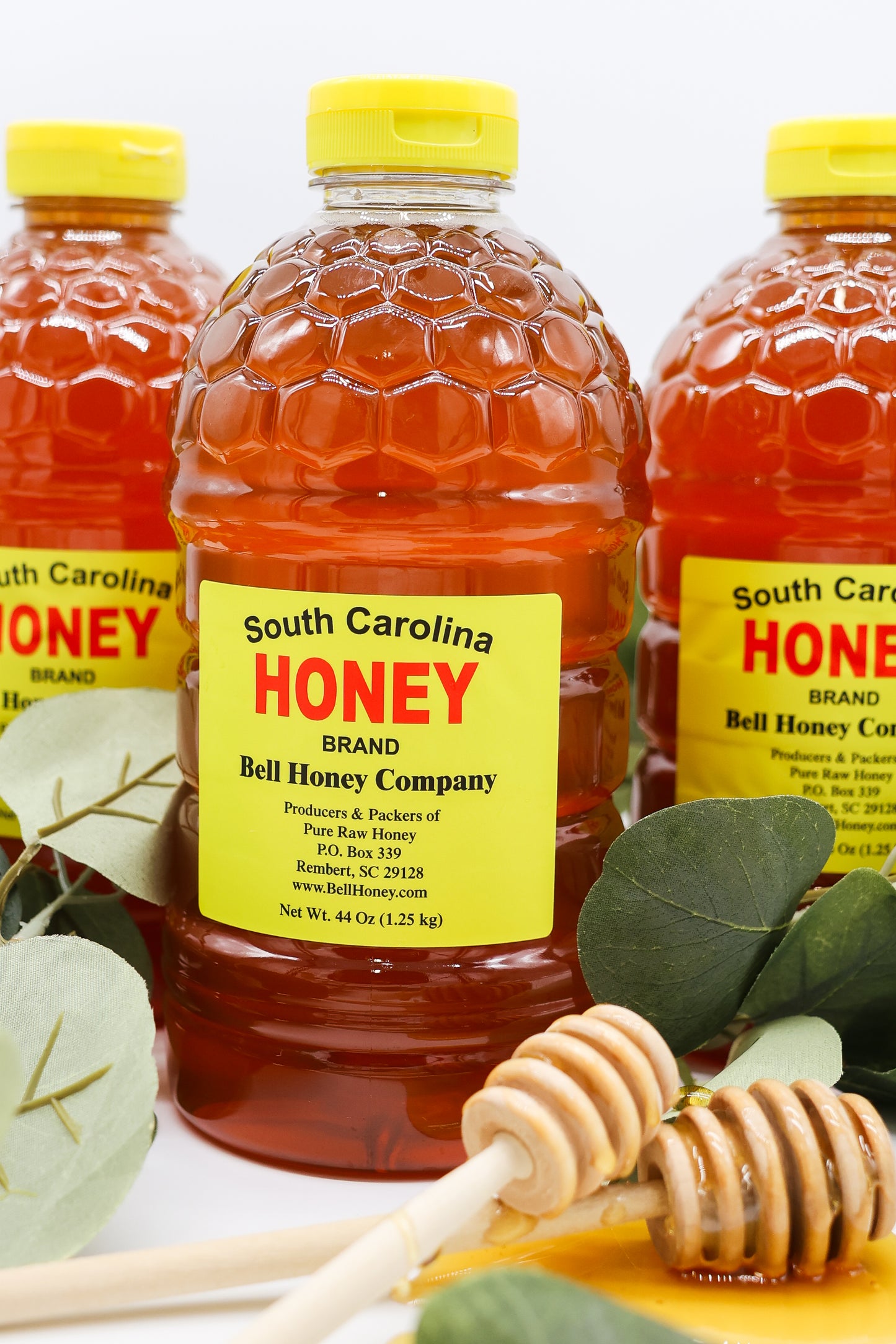 Case (12) - Quart Jug 44oz Raw Wildflower Honey