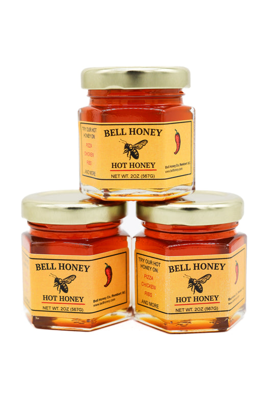 Mini HOT Honey Hexagon Jars