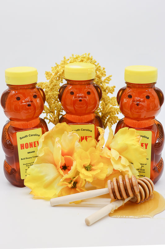 Case (12) -12oz Wildflower Honey Bear