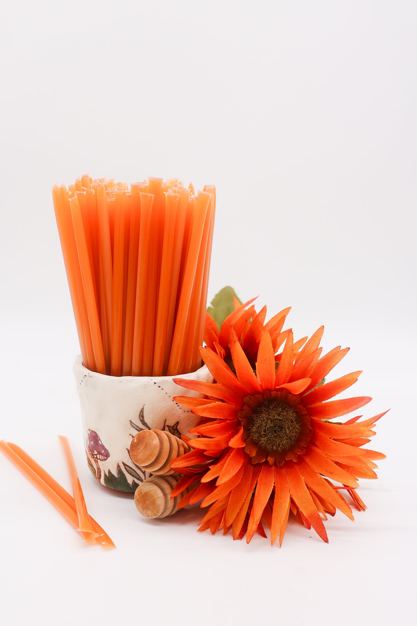 Peach- Flavored Honey Sticks