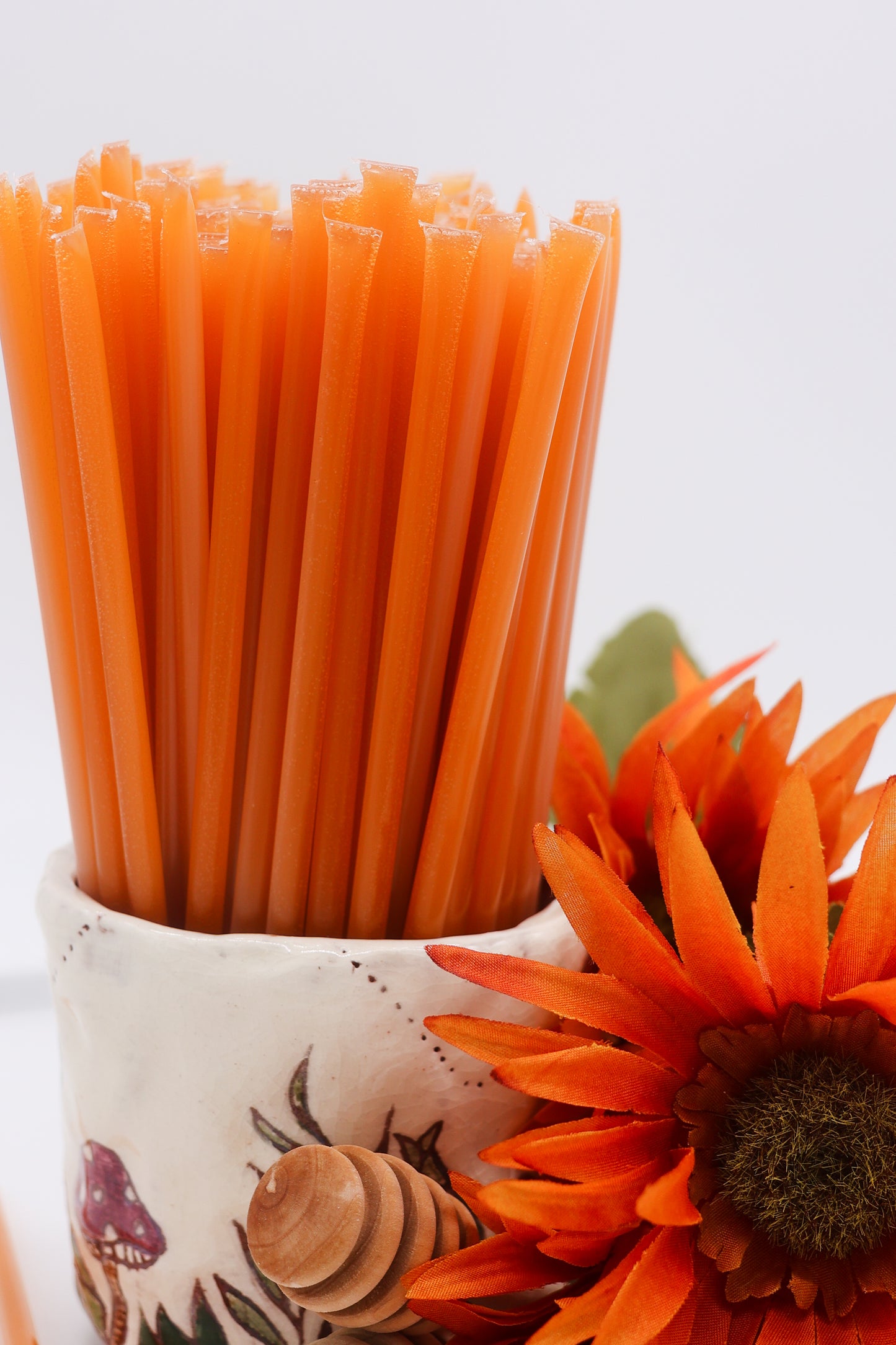 Peach- Flavored Honey Sticks