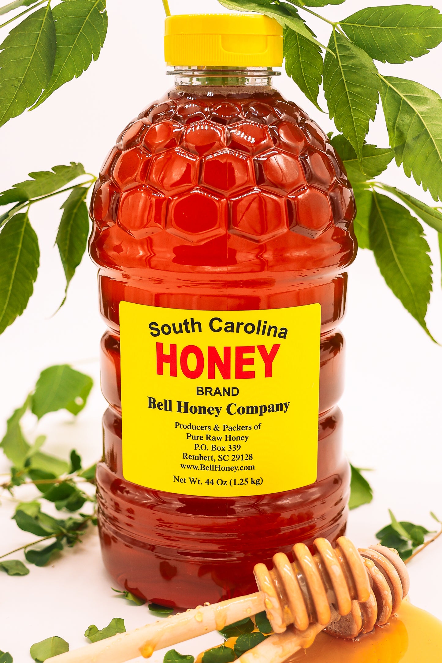 Quart Jug 44oz Raw Wildflower Honey