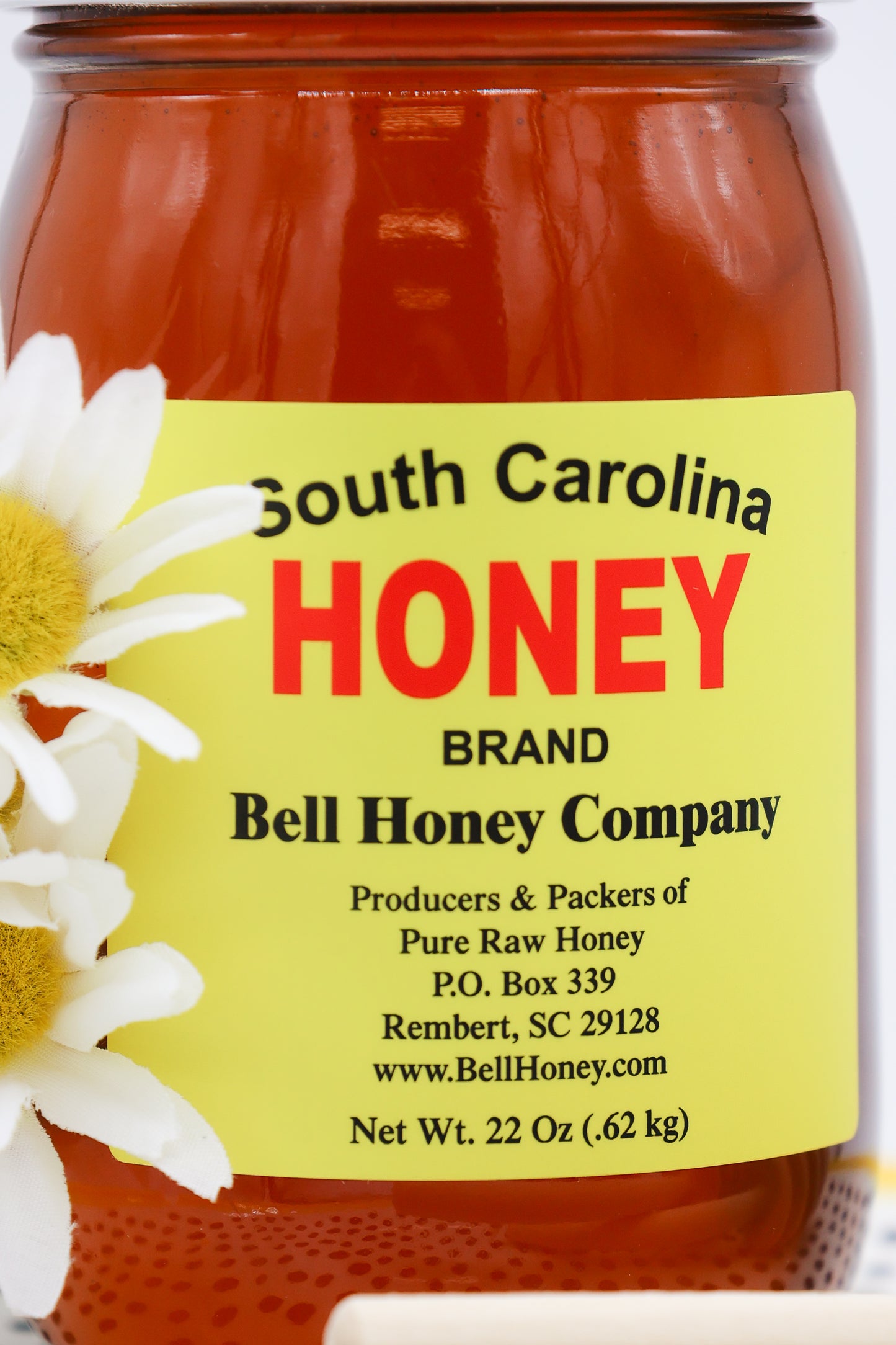 Pure wildflower Honey 22oz pint jar