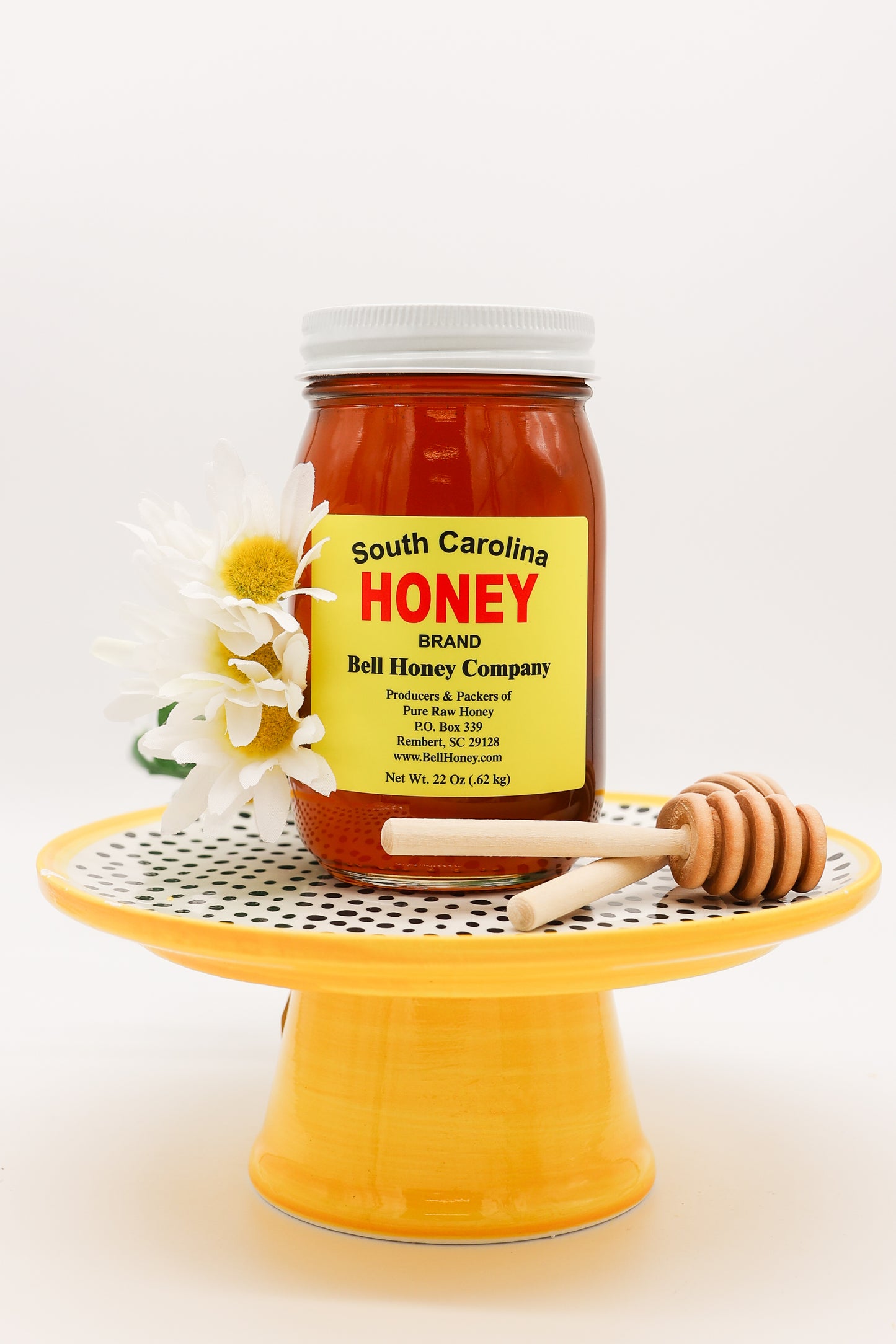 Case (12) - Pure wildflower Honey 22oz Pint Jar