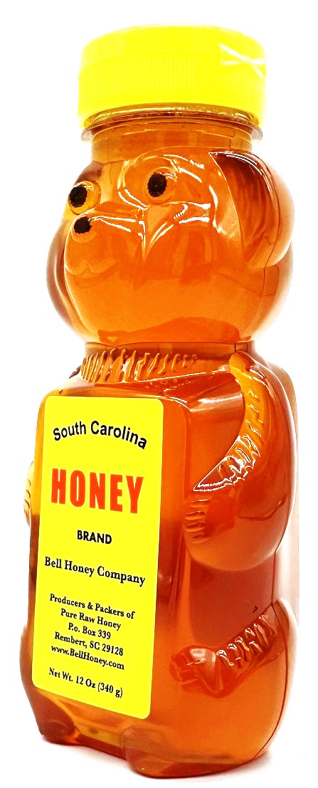 12oz Honey Bear Wildflower