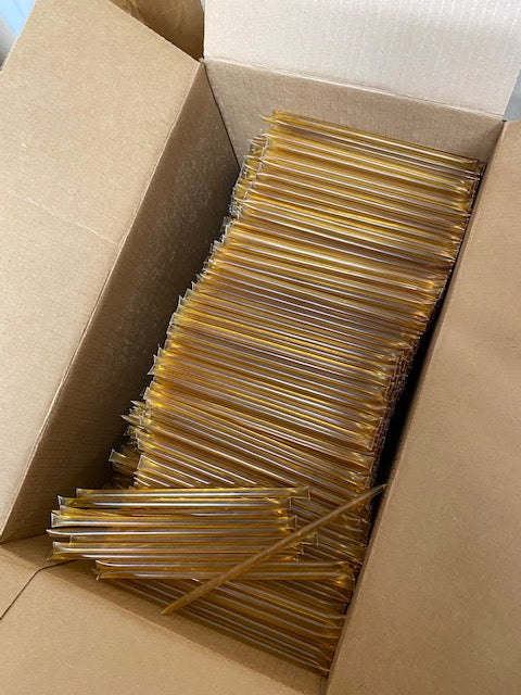 1000count Wholesale Honey Straws - Wildflower Honey