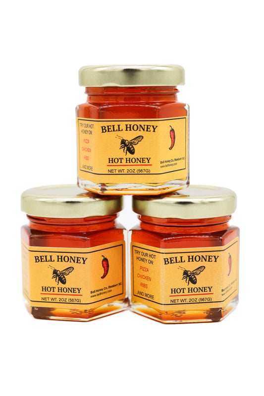 Hot Honey Hexagon Jar- CALL FOR PRICING