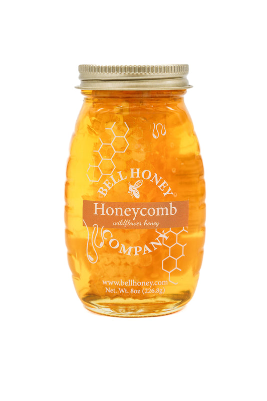 Wildflower Honey with Honeycomb