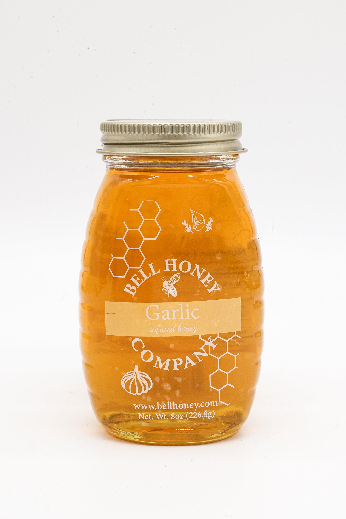 Queenline Garlic-Infused Honey