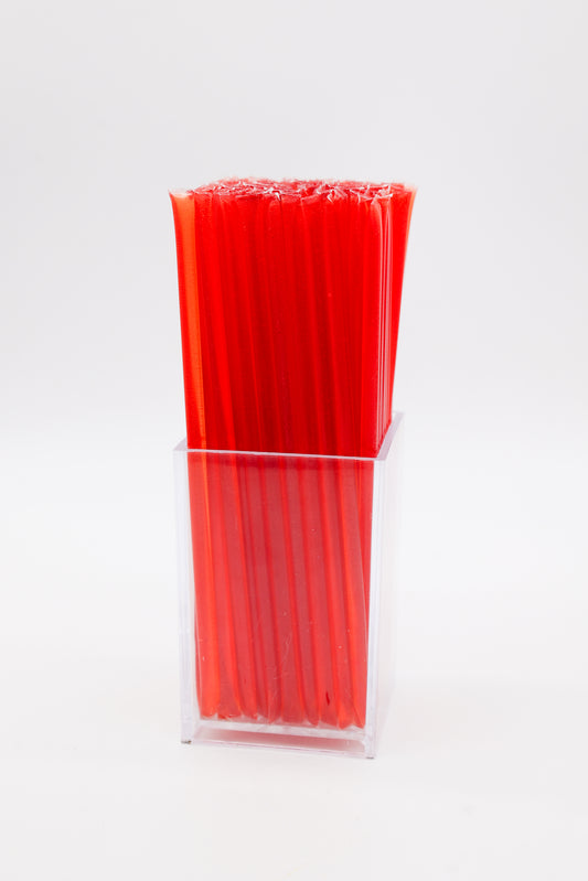 Strawberry- Flavored Honey Straws