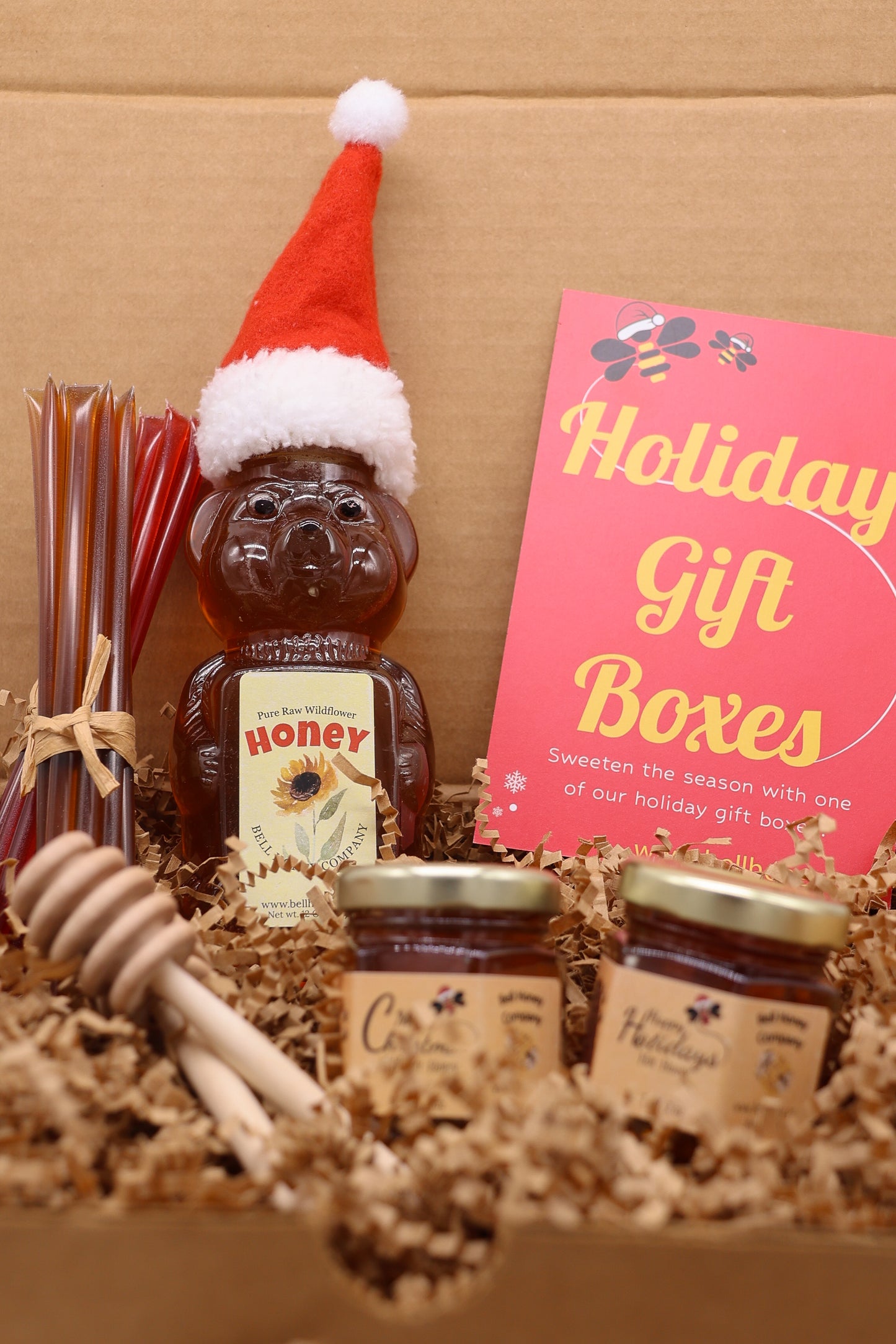 Holiday Bear Gift Box