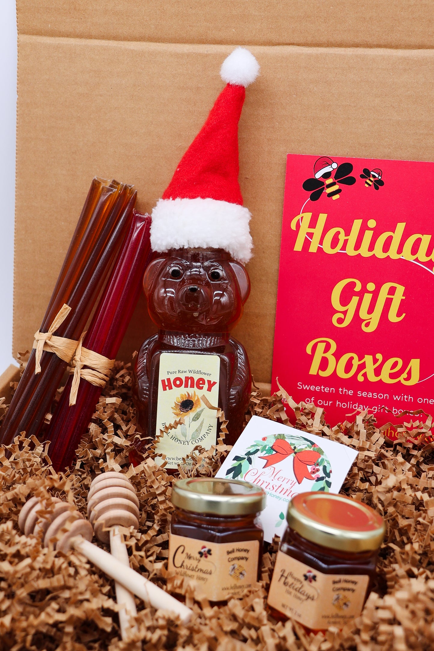 Holiday Bear Gift Box