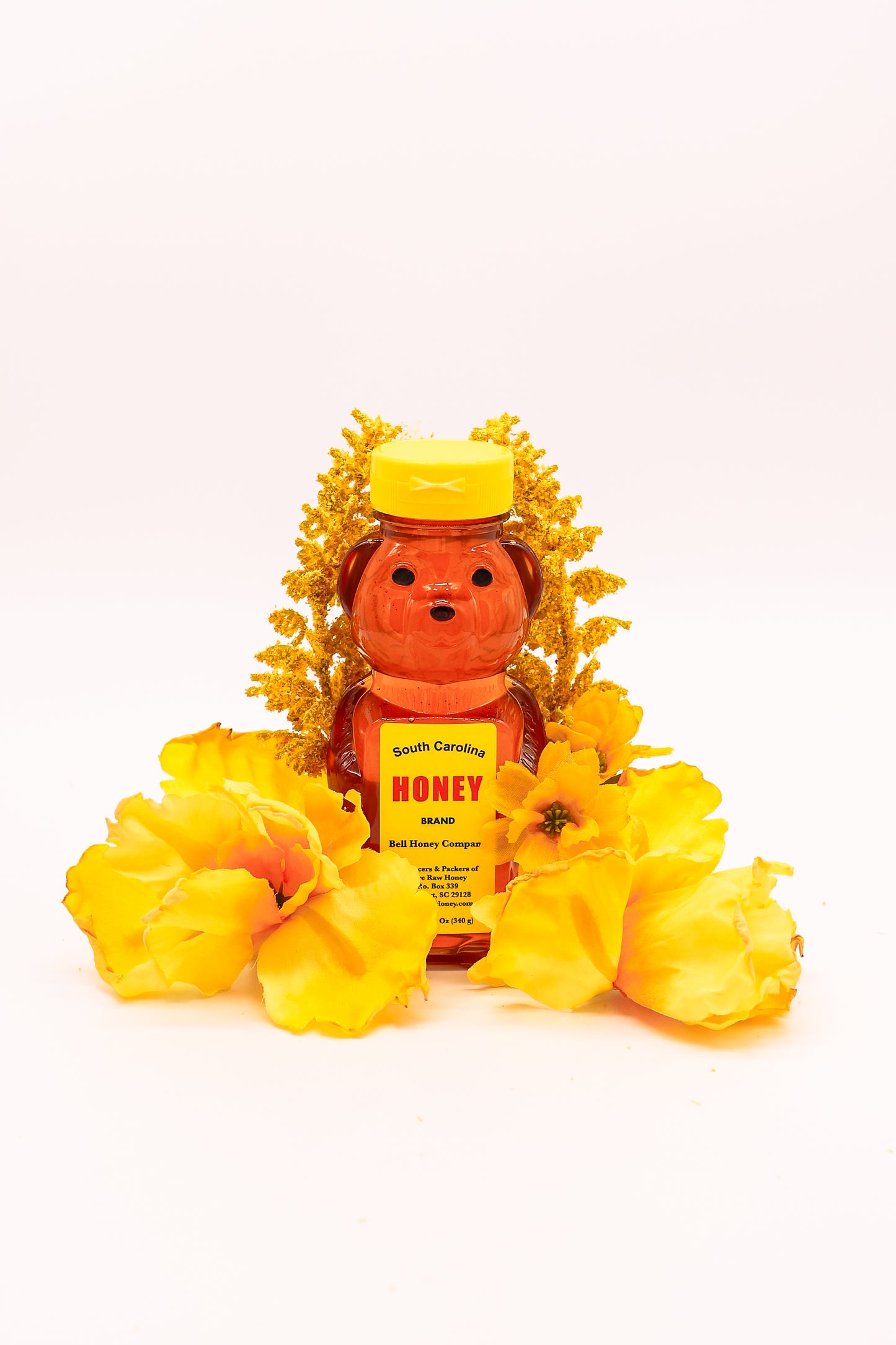 12oz Honey Bear Wildflower- Santa Honey Bear