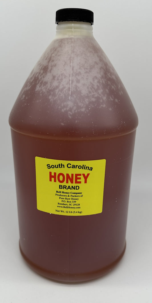 Pure Raw Bulk Honey 1 gallon (12 lbs) Free shipping