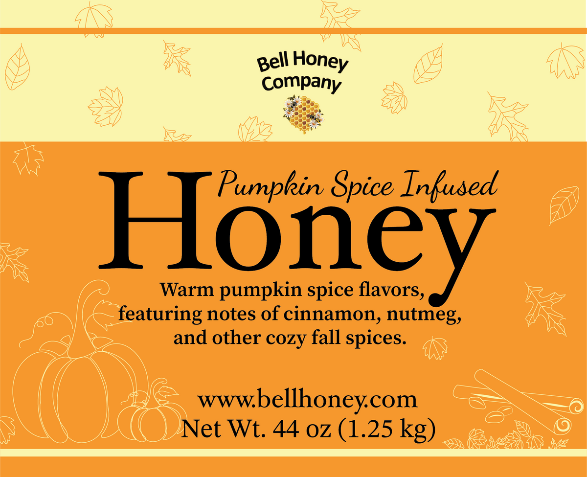 Pumpkin Spice Infused Honey - 12oz